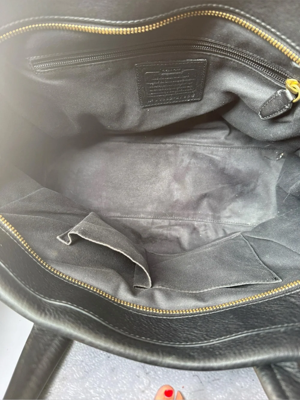 Coach Bleecker Riley Mixed Media Leather & Python Carryall Satchel Bag